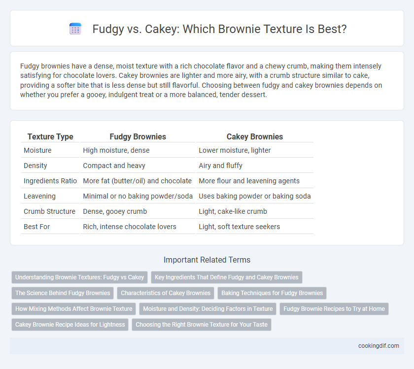 Fudgy vs. Cakey: Which Brownie Texture Is Best?