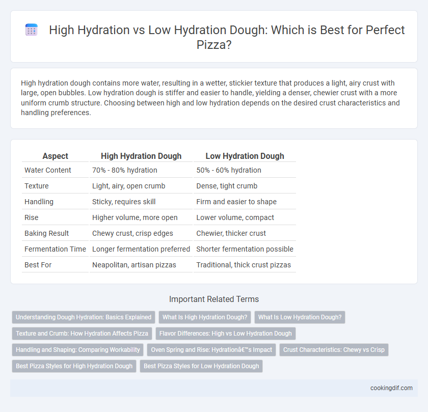 High Hydration vs Low Hydration Dough: Which is Best for Perfect Pizza?
