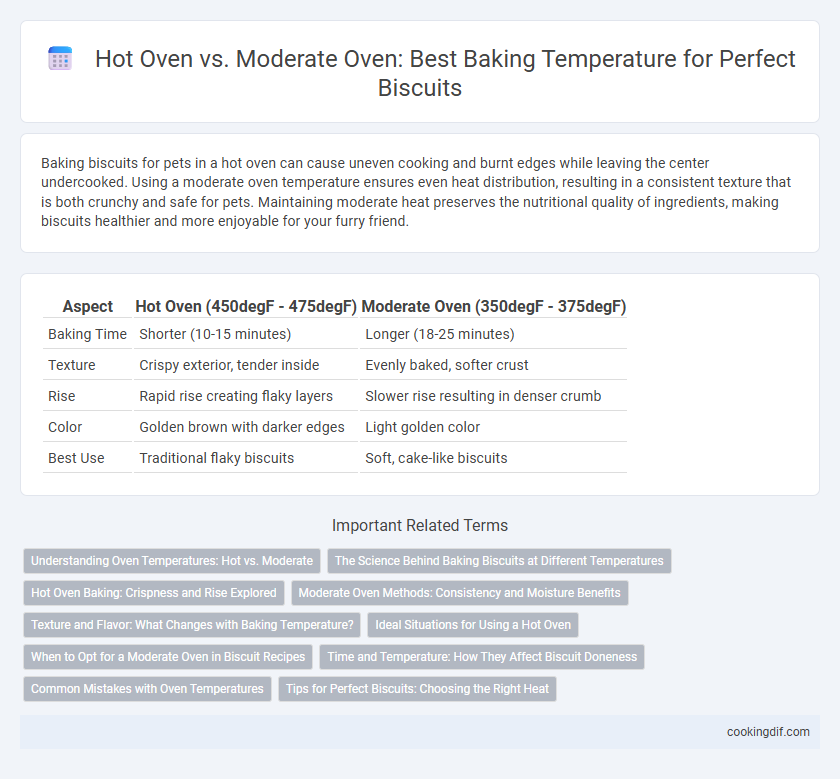 Hot Oven vs. Moderate Oven: Best Baking Temperature for Perfect Biscuits