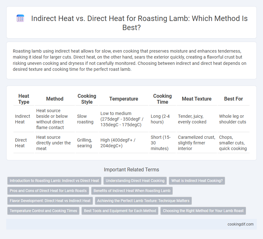 Indirect Heat vs. Direct Heat for Roasting Lamb: Which Method Is Best?