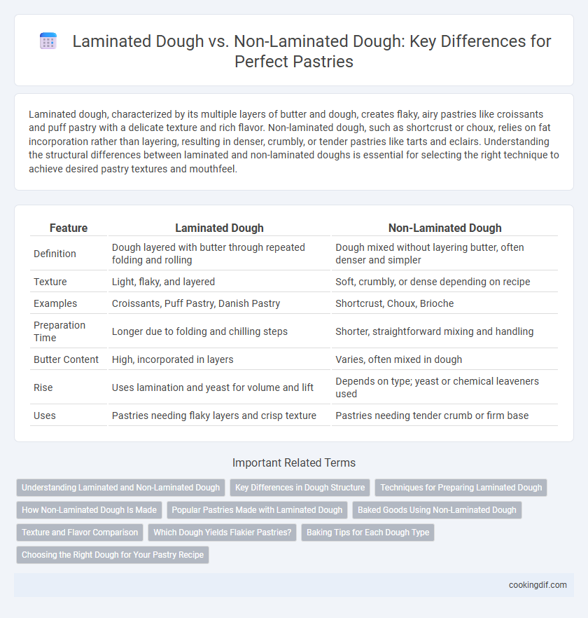Laminated Dough vs. Non-Laminated Dough: Key Differences for Perfect Pastries