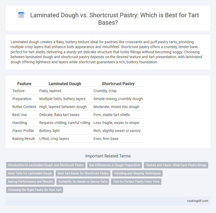 Laminated Dough vs. Shortcrust Pastry: Which is Best for Tart Bases?