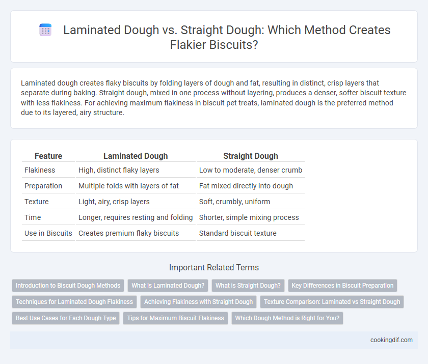 Laminated Dough vs. Straight Dough: Which Method Creates Flakier Biscuits?