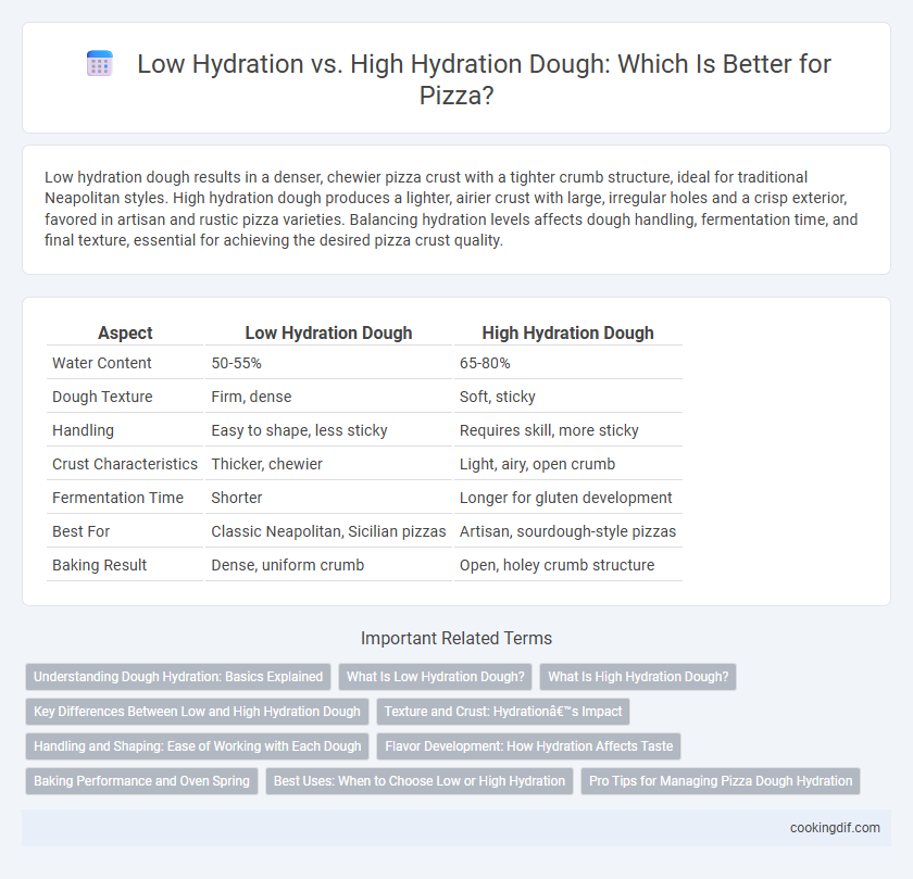 Low Hydration vs. High Hydration Dough: Which Is Better for Pizza?
