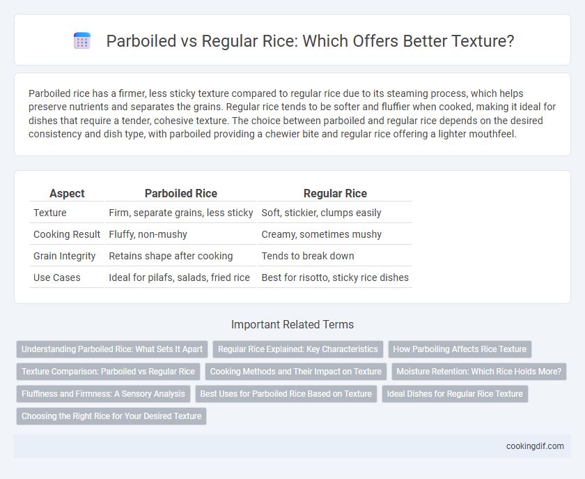Parboiled vs Regular Rice: Which Offers Better Texture?