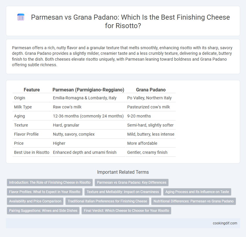 Parmesan vs Grana Padano: Which Is the Best Finishing Cheese for Risotto?