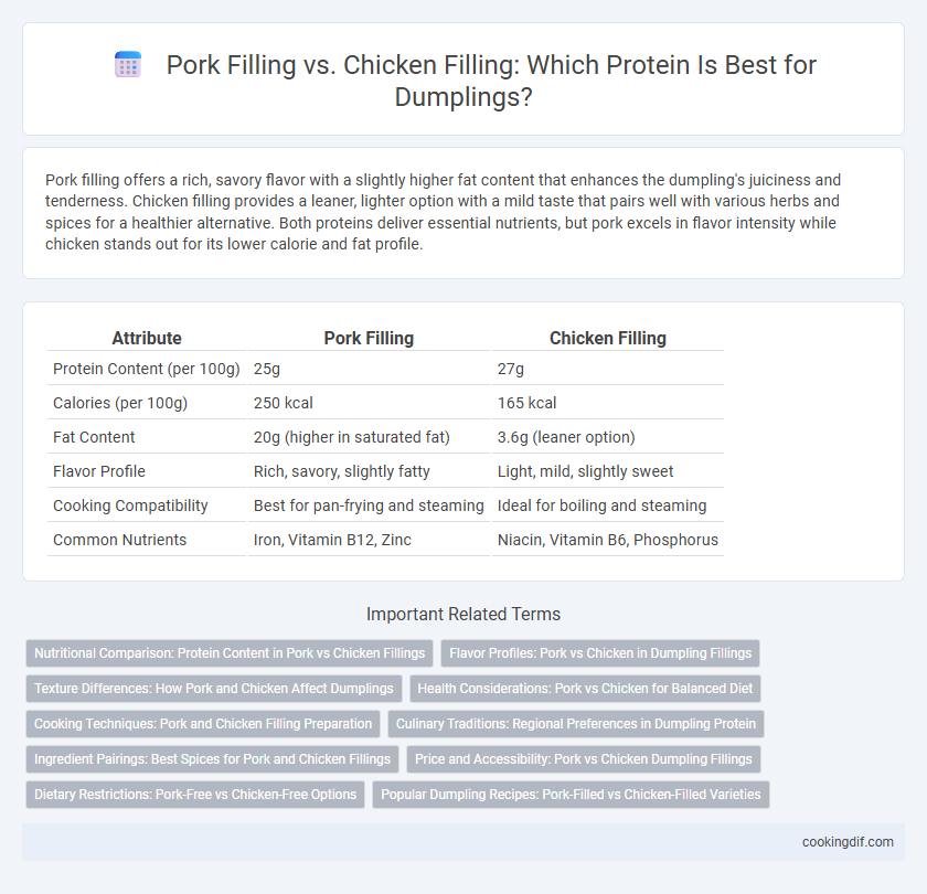 Pork Filling vs. Chicken Filling: Which Protein Is Best for Dumplings?