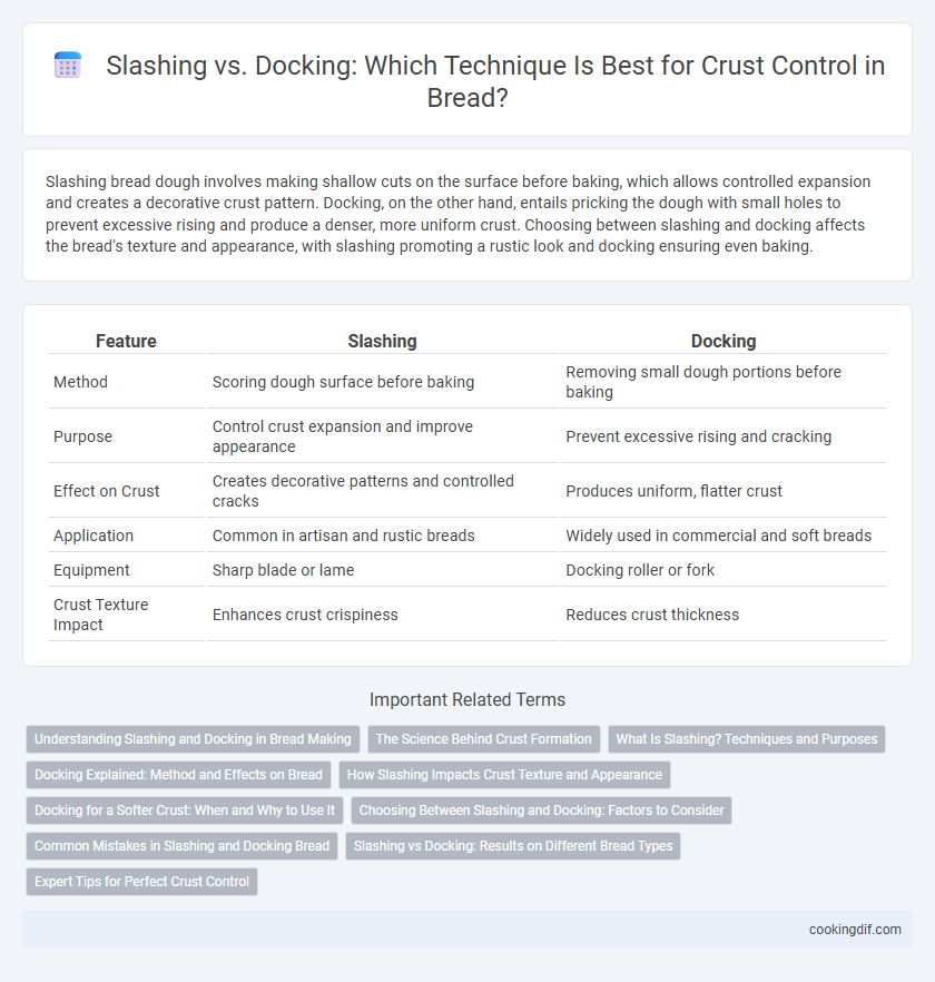 Slashing vs. Docking: Which Technique Is Best for Crust Control in Bread?