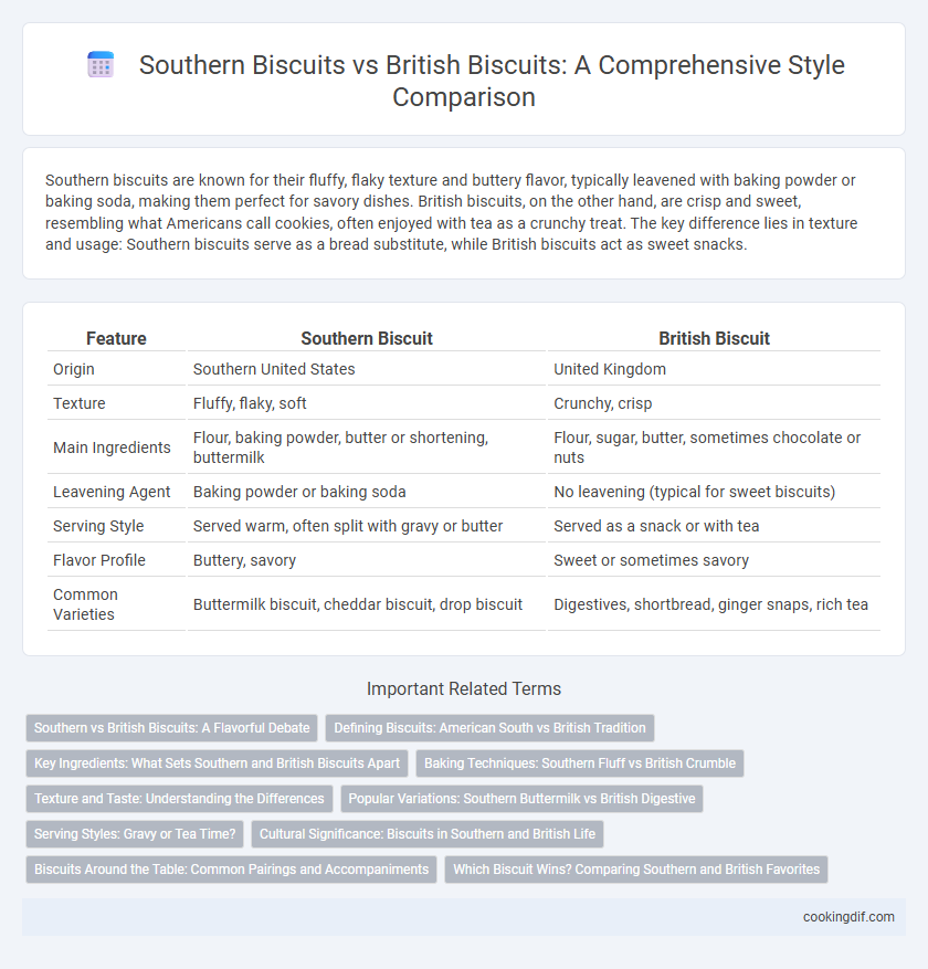 Southern Biscuits vs British Biscuits: A Comprehensive Style Comparison