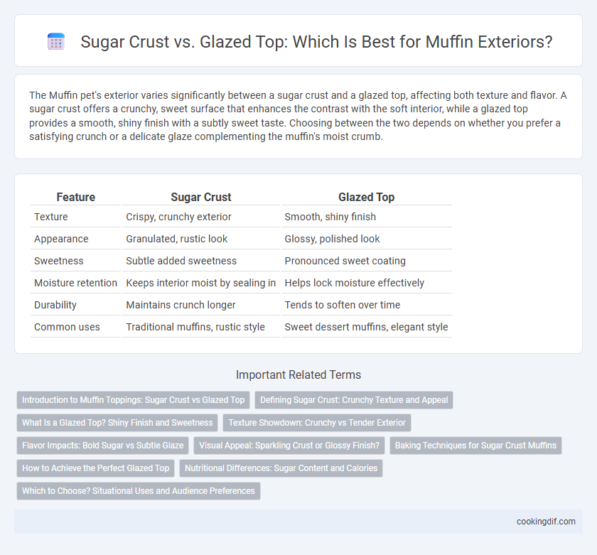 Sugar Crust vs. Glazed Top: Which Is Best for Muffin Exteriors?