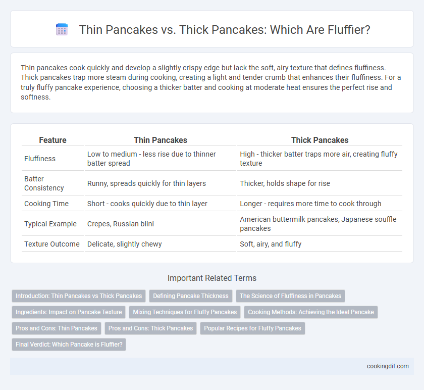 Thin Pancakes vs. Thick Pancakes: Which Are Fluffier?