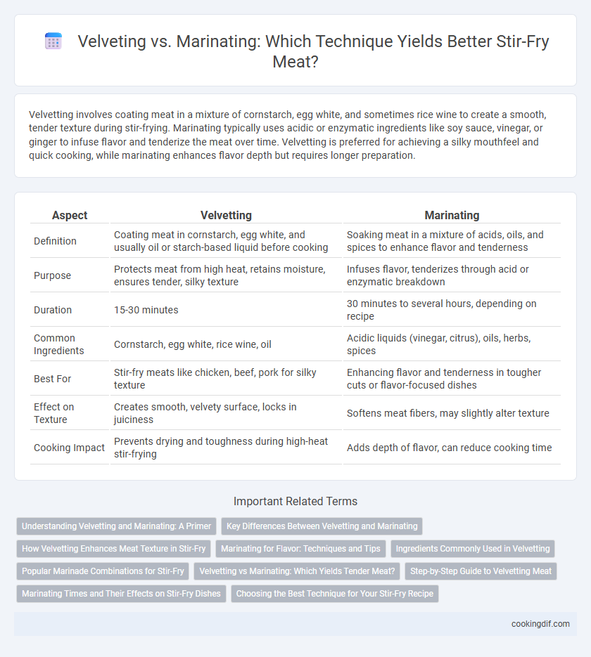 Velveting vs. Marinating: Which Technique Yields Better Stir-Fry Meat?