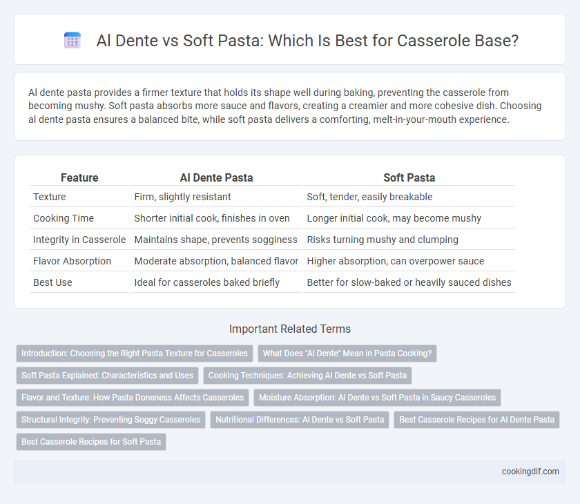 Al Dente vs Soft Pasta: Which Is Best for Casserole Base?