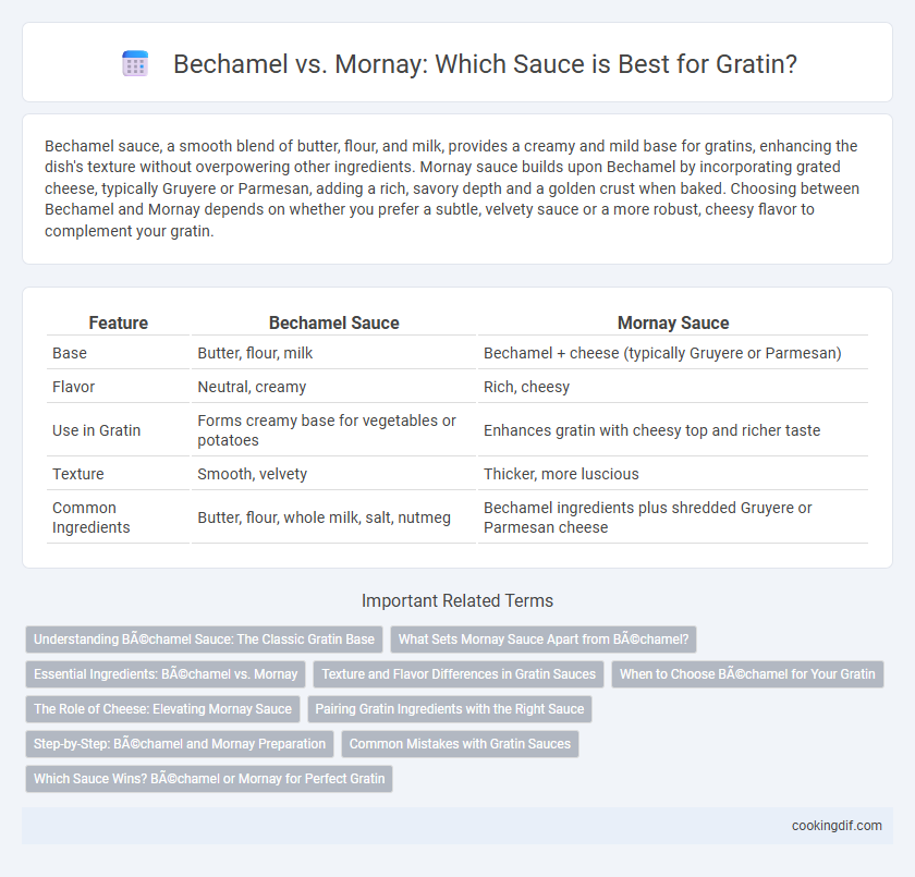 Bechamel vs. Mornay: Which Sauce is Best for Gratin?