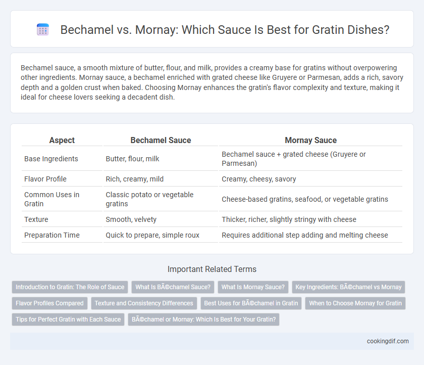 Bechamel vs. Mornay: Which Sauce Is Best for Gratin Dishes?