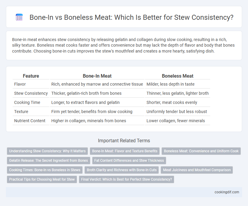 Bone-In vs Boneless Meat: Which Is Better for Stew Consistency?
