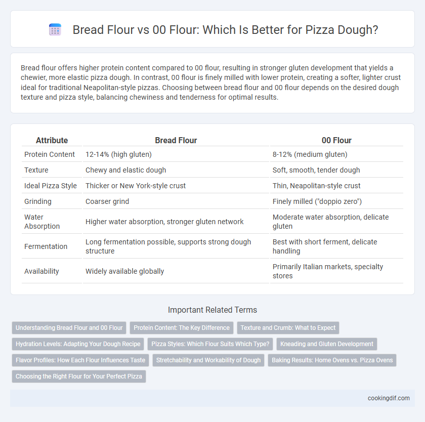 Bread Flour vs 00 Flour: Which Is Better for Pizza Dough?