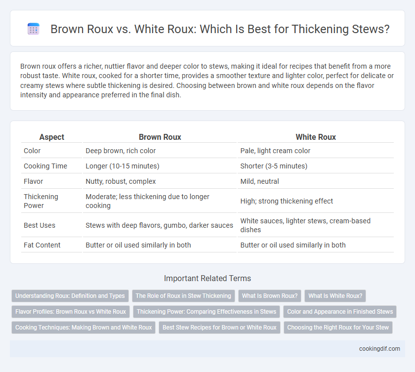 Brown Roux vs. White Roux: Which Is Best for Thickening Stews?