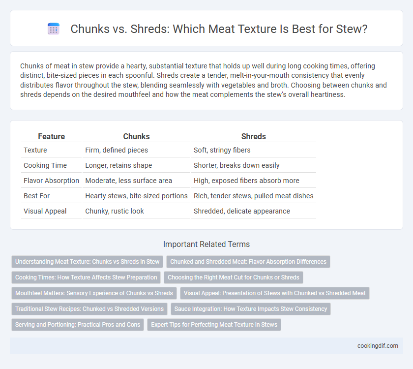 Chunks vs. Shreds: Which Meat Texture Is Best for Stew?
