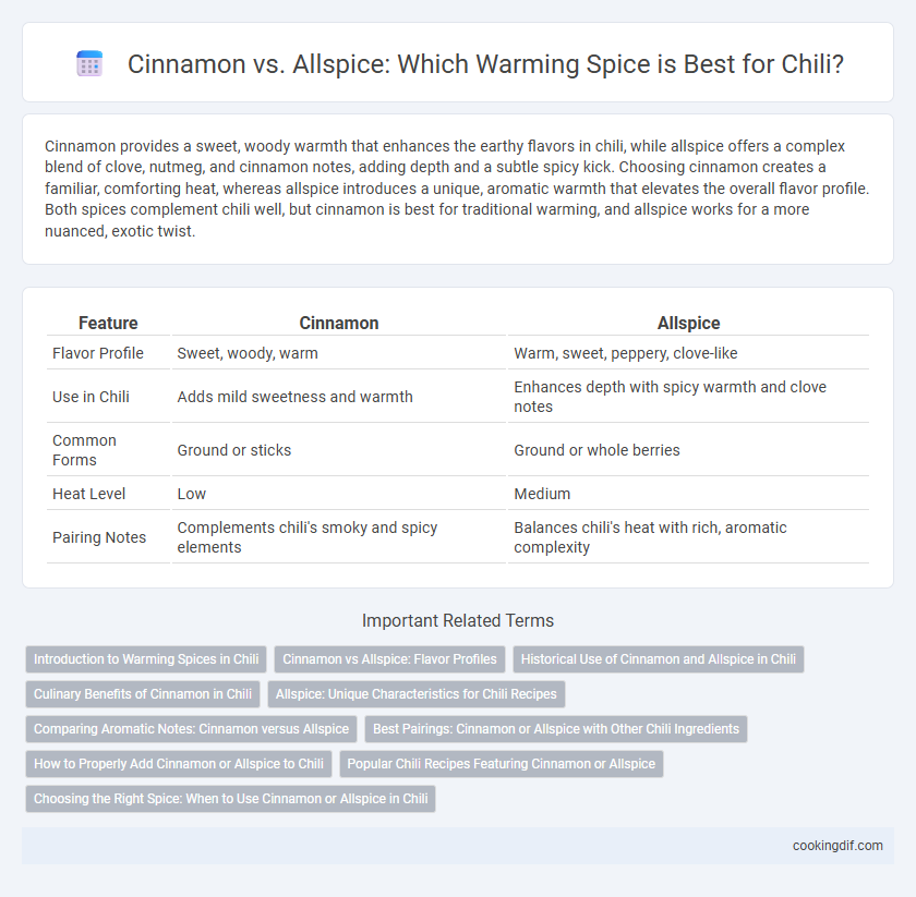 Cinnamon vs. Allspice: Which Warming Spice is Best for Chili?