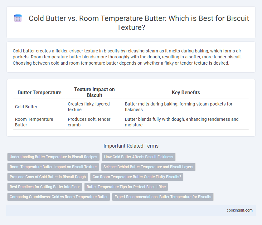 Cold Butter vs. Room Temperature Butter: Which is Best for Biscuit Texture?