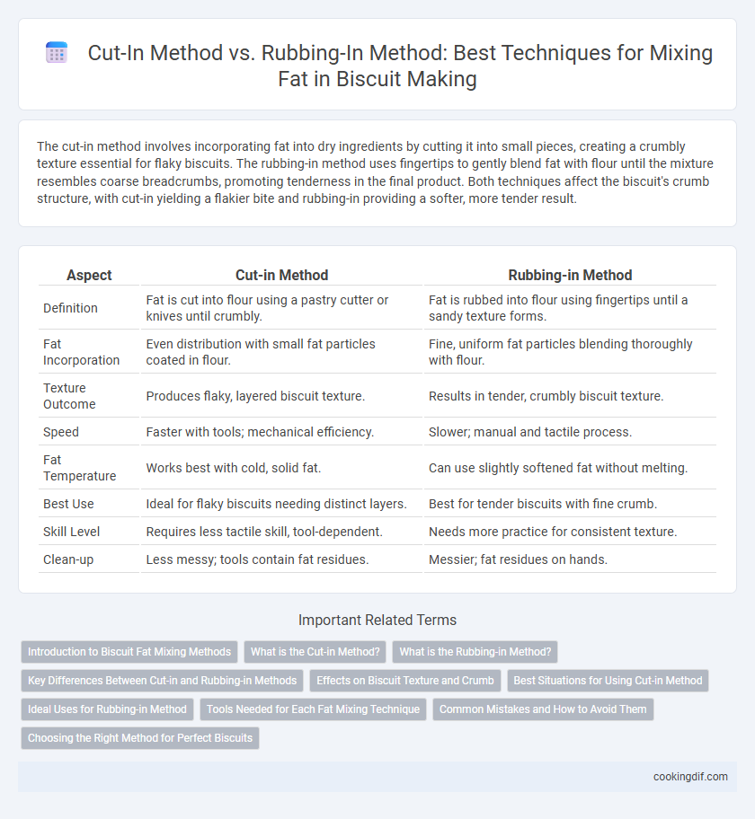 Cut-In Method vs. Rubbing-In Method: Best Techniques for Mixing Fat in Biscuit Making