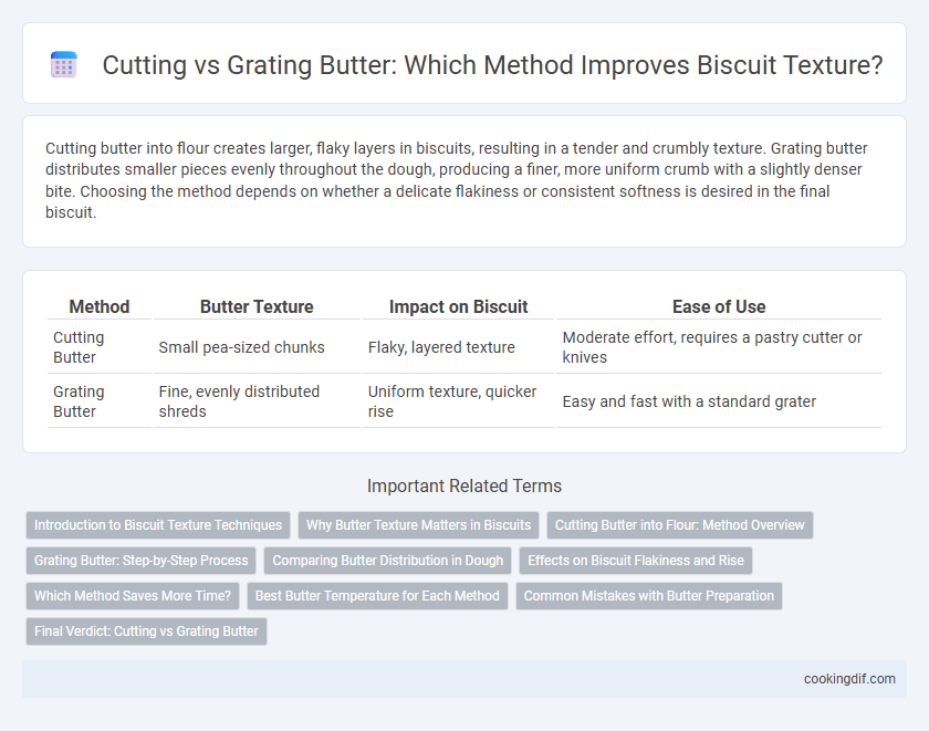 Cutting vs Grating Butter: Which Method Improves Biscuit Texture?