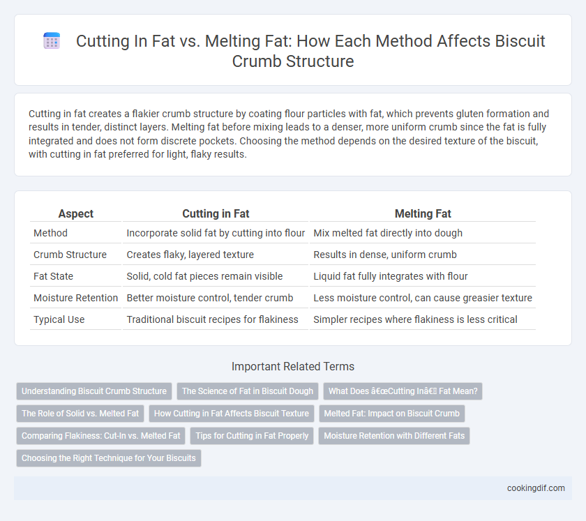 Cutting In Fat vs. Melting Fat: How Each Method Affects Biscuit Crumb Structure