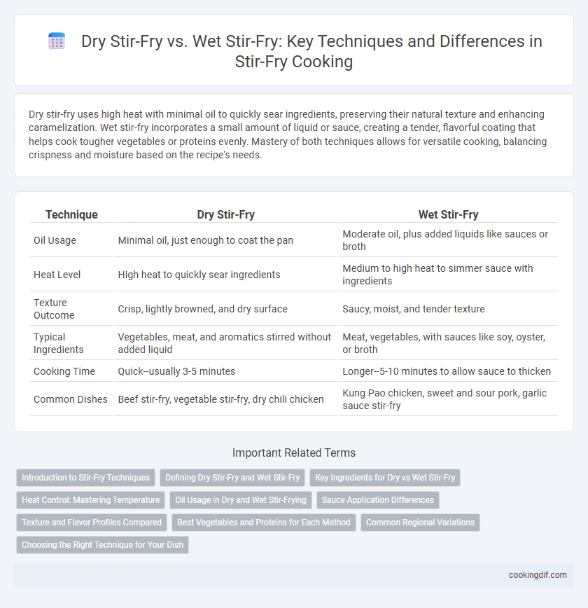 Dry Stir-Fry vs. Wet Stir-Fry: Key Techniques and Differences in Stir-Fry Cooking