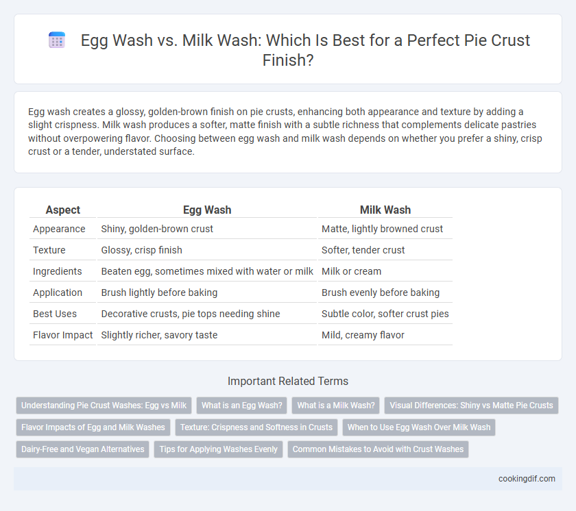 Egg Wash vs. Milk Wash: Which Is Best for a Perfect Pie Crust Finish?
