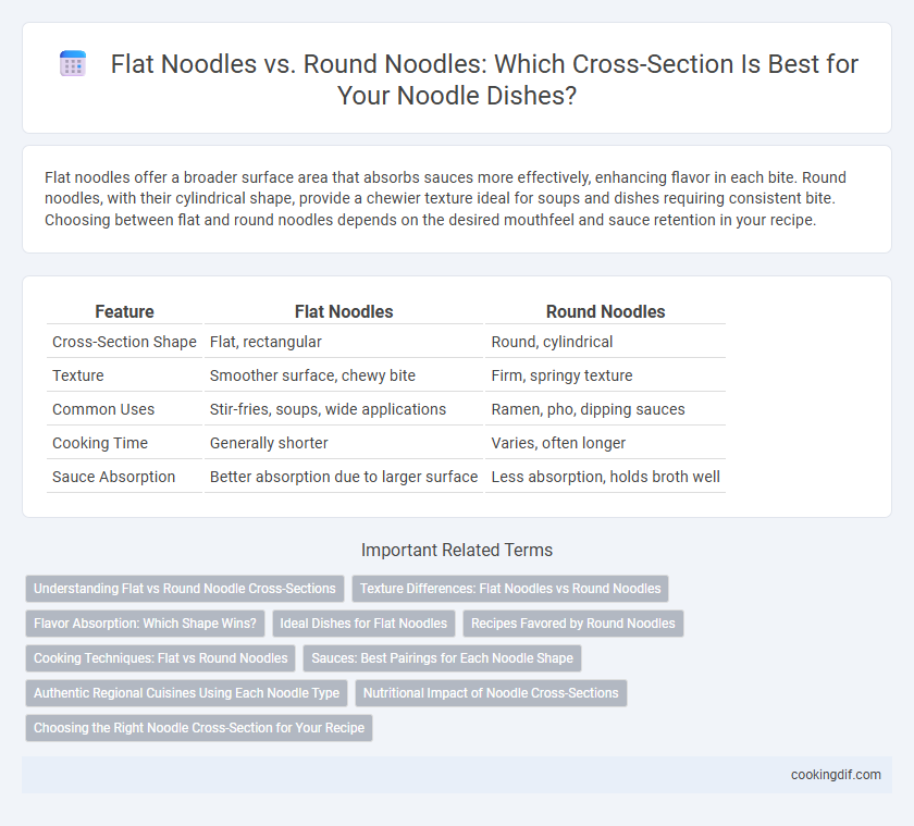 Flat Noodles vs. Round Noodles: Which Cross-Section Is Best for Your Noodle Dishes?