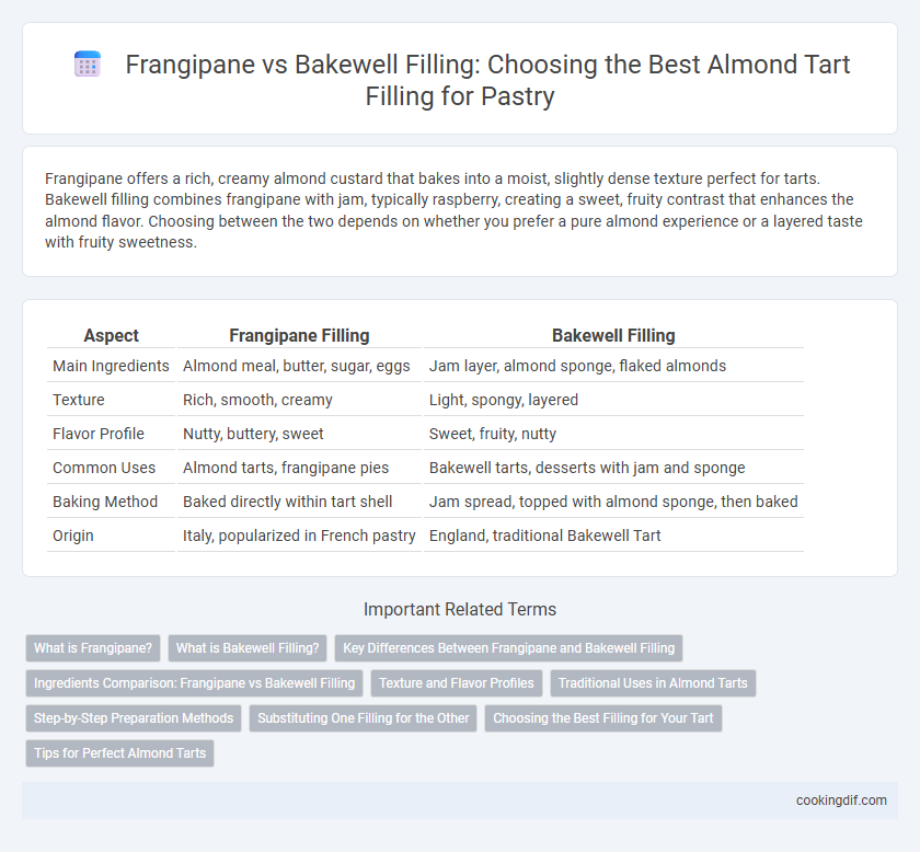 Frangipane vs Bakewell Filling: Choosing the Best Almond Tart Filling for Pastry