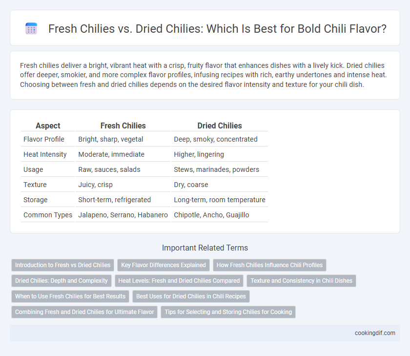 Fresh Chilies vs. Dried Chilies: Which Is Best for Bold Chili Flavor?