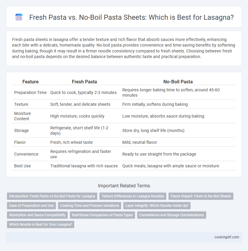Fresh Pasta vs. No-Boil Pasta Sheets: Which is Best for Lasagna?