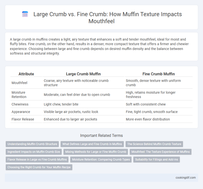 Large Crumb vs. Fine Crumb: How Muffin Texture Impacts Mouthfeel