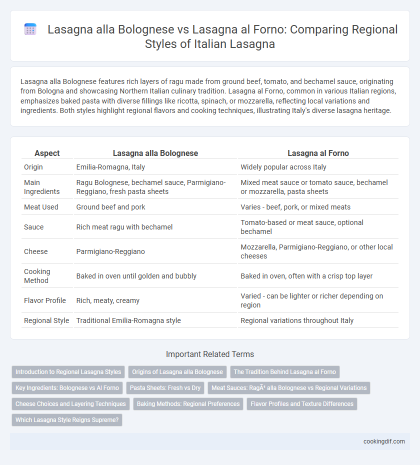 Lasagna alla Bolognese vs Lasagna al Forno: Comparing Regional Styles of Italian Lasagna