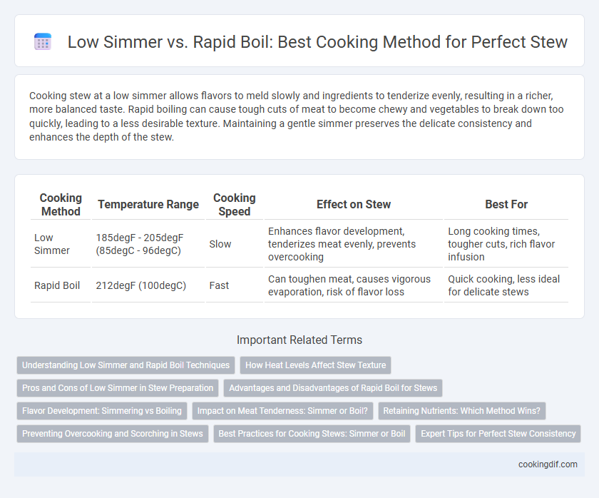 Low Simmer vs. Rapid Boil: Best Cooking Method for Perfect Stew