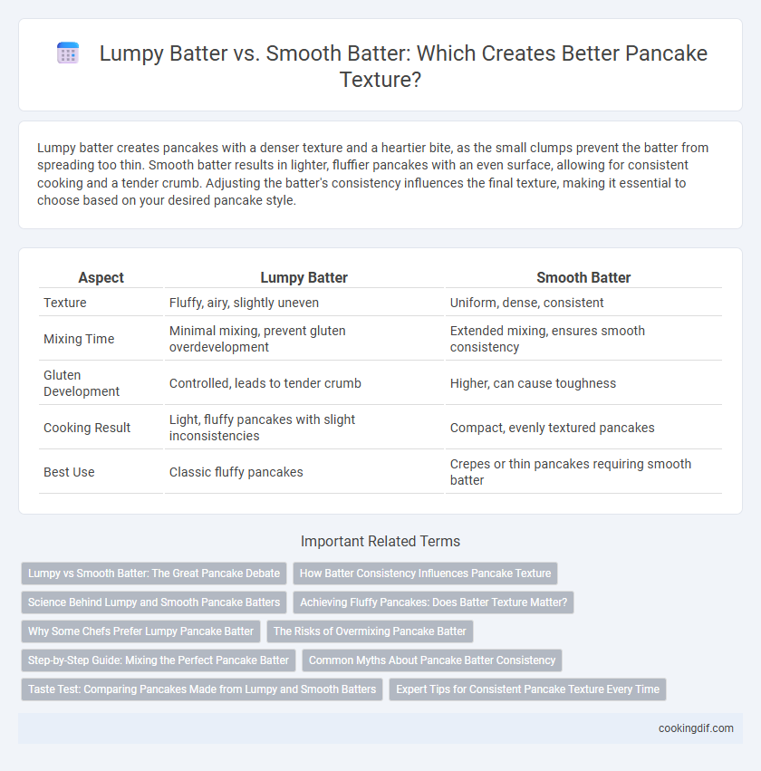 Lumpy Batter vs. Smooth Batter: Which Creates Better Pancake Texture?