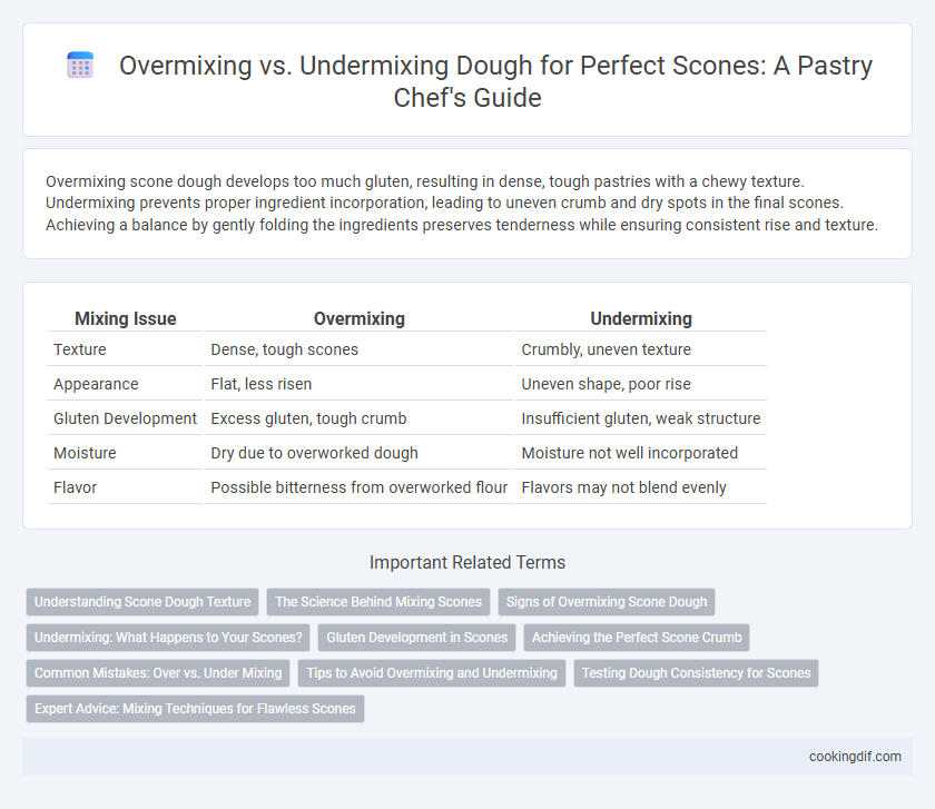 Overmixing vs. Undermixing Dough for Perfect Scones: A Pastry Chef's Guide