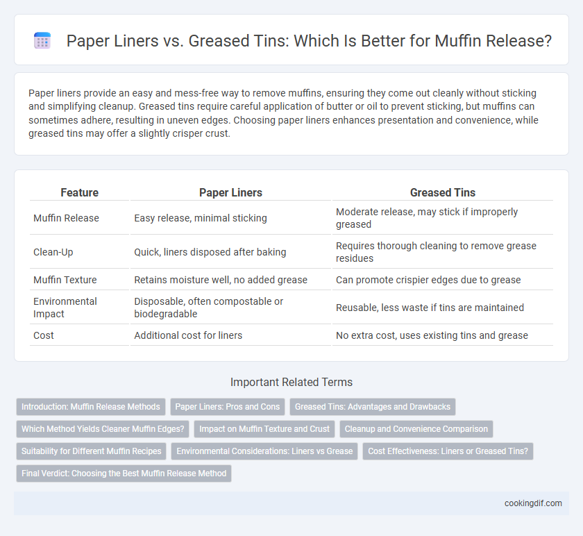 Paper Liners vs. Greased Tins: Which Is Better for Muffin Release?