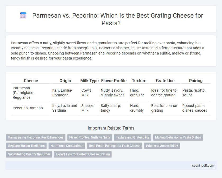 Parmesan vs. Pecorino: Which Is the Best Grating Cheese for Pasta?