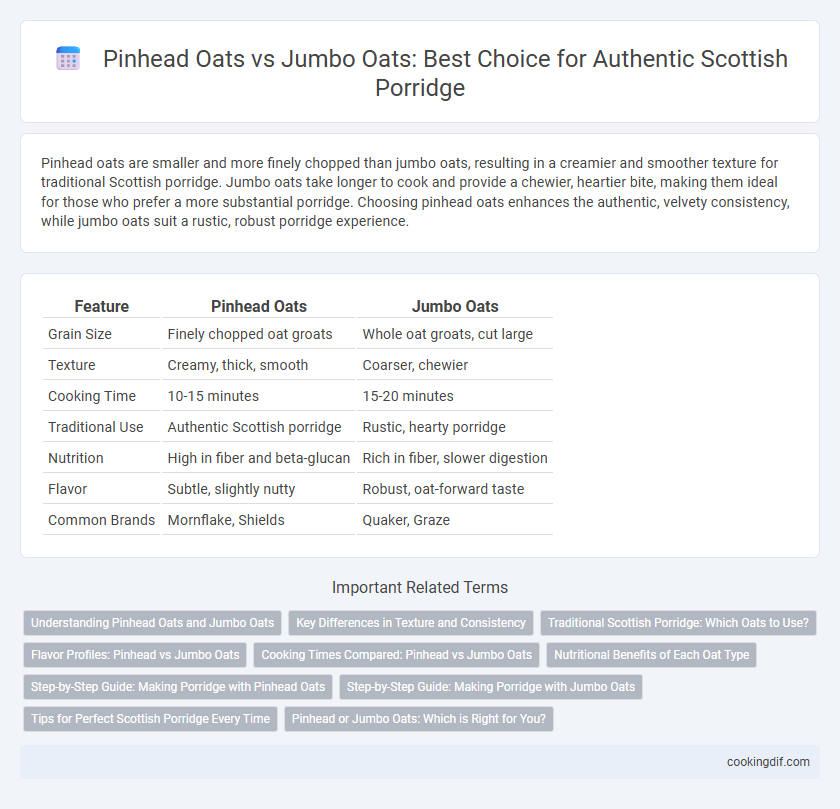Pinhead Oats vs Jumbo Oats: Best Choice for Authentic Scottish Porridge