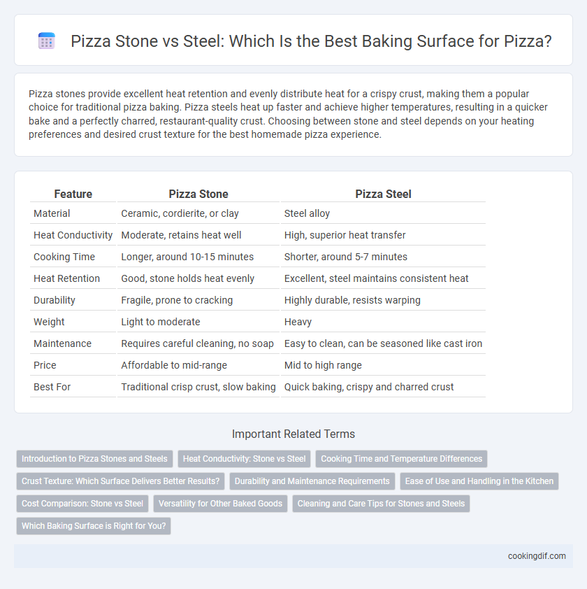 Pizza Stone vs Steel: Which Is the Best Baking Surface for Pizza?