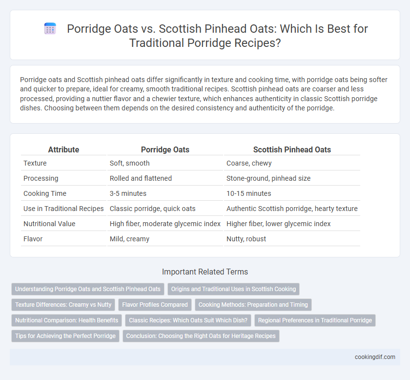 Porridge Oats vs. Scottish Pinhead Oats: Which Is Best for Traditional Porridge Recipes?