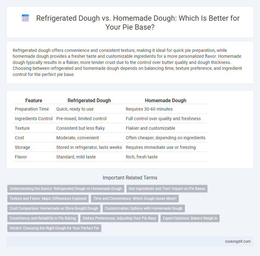 Refrigerated Dough vs. Homemade Dough: Which Is Better for Your Pie Base?
