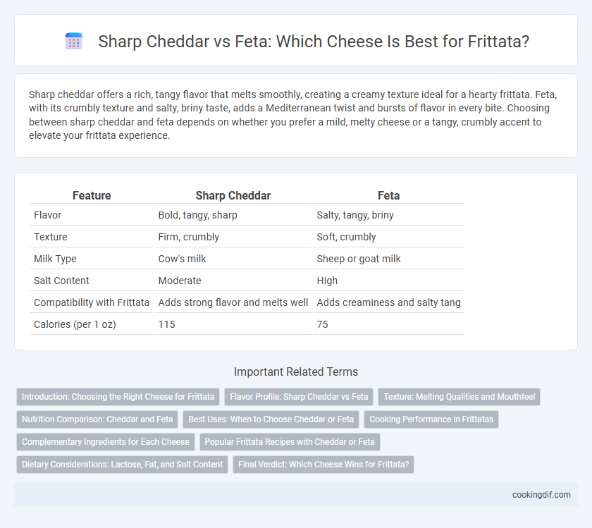 Sharp Cheddar vs Feta: Which Cheese Is Best for Frittata?