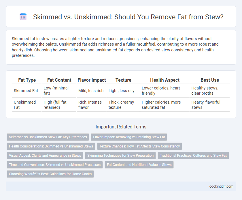 Skimmed vs. Unskimmed: Should You Remove Fat from Stew?