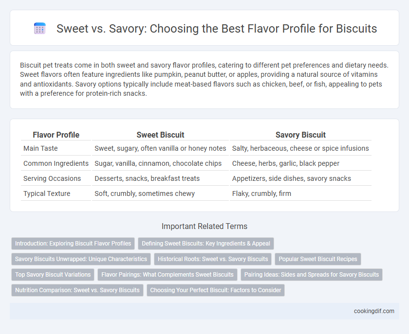 Sweet vs. Savory: Choosing the Best Flavor Profile for Biscuits