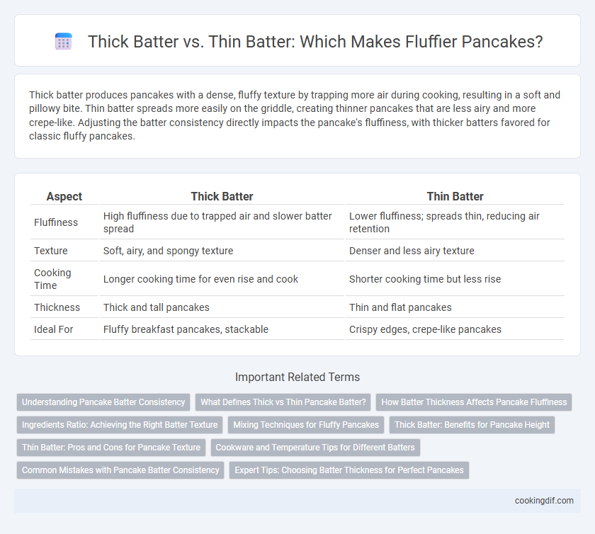 Thick Batter vs. Thin Batter: Which Makes Fluffier Pancakes?