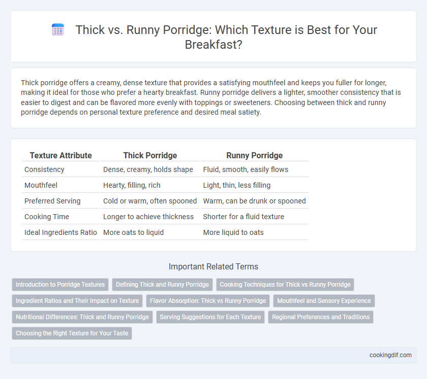 Thick vs. Runny Porridge: Which Texture is Best for Your Breakfast?